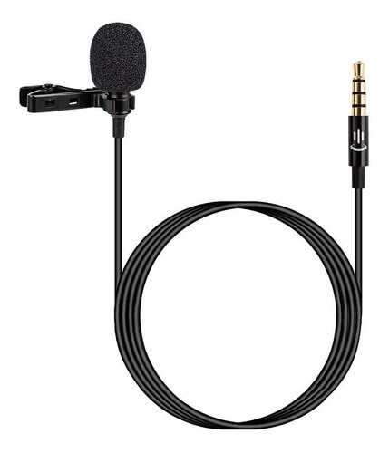 Microfono Lavalier Tipo Balita 3.5mm Celular Pc Con Estuche