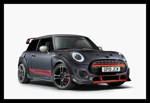  Mini Cooper Works Gp 2020 Cuadro Enmarcado 45x30cm