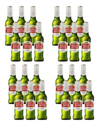 Cerveza Stella Artois Porron 330ml Pack X24 