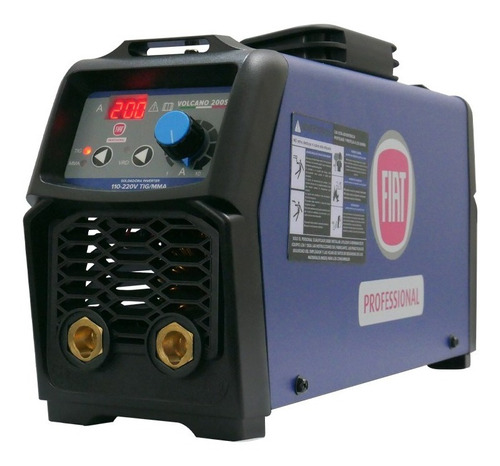 Máquina De Soldar Compacta Volcano200sr Fiat Professional Color Azul