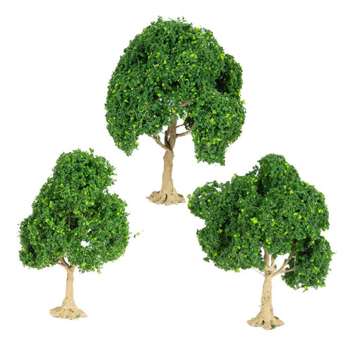 Nuevo 3 Piezas De Árboles En Miniatura For Mesa De Árbol