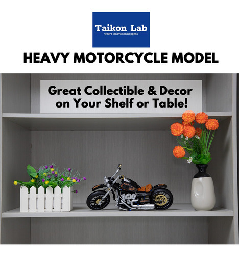 Juego De Juguetes Bloques De Construcción Taikonlab Motocicl 0 Versión Del Personaje