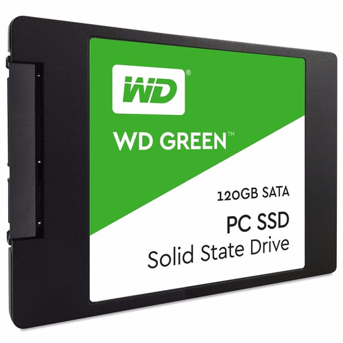 Hd Ssd 120gb Western Digital Wd Green Sata 2,5  7mm 540mb/s