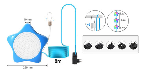 Luz Submersível Rgb, Lâmpada Noturna De Piscina,