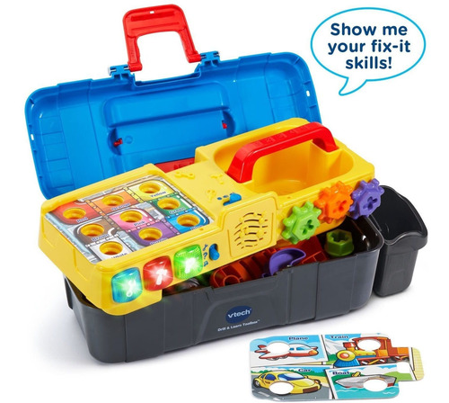 Caja De Herramientas De Perforación Vtech Y Aprende