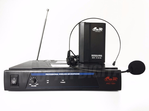 Microfono Inalambrico Vincha Gbr Vhf Pro158 Karaoke Pro