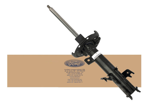 Kit 4 Amortecedor Completo New Fiesta Hatch Sedan Original
