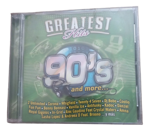 Greatest Hits 90's And More Cd 2013-corona-dj Bobo-coolio...