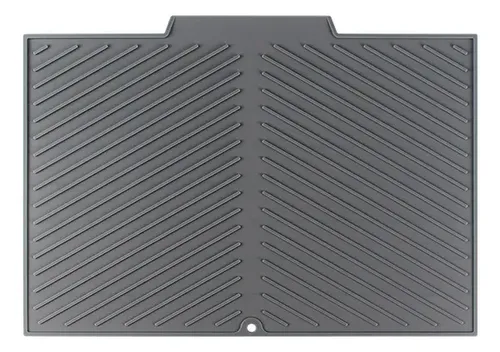 Silicone Drain Mat, Countertop Insulator 26724 Small Size [grey]-standard