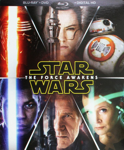 Star Wars: The Force Awakens (blu-ray+dvd, Pre-owned, Lu Ccq