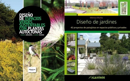 Combo Diseño Espacios Verdes Sustent. Plantas Autóctonas