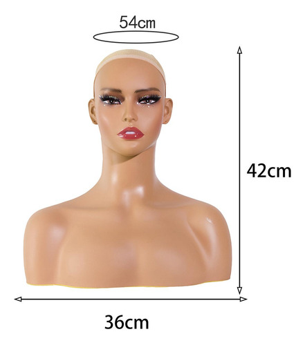 Cabeza De Maniquí Femenina, Cabeza De Maniquí Profesional