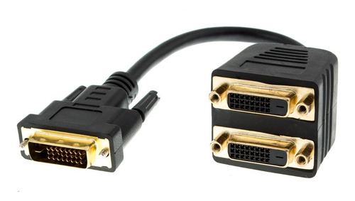 Cabo Adaptador Y Dvi 1x2 Rabicho Splitter Dvi