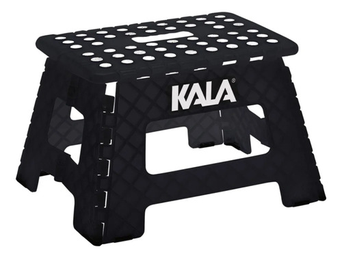 Banqueta Banquinho Escada 1 Degrau 22cm Até 150kg Preto Kala