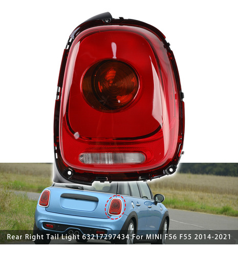 Luz Trasera Derecha 63217297434 Para Mini F56 F55 14-21