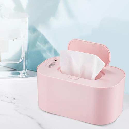 Calentador De Toallitas Eléctrico Con Diseño Rosa