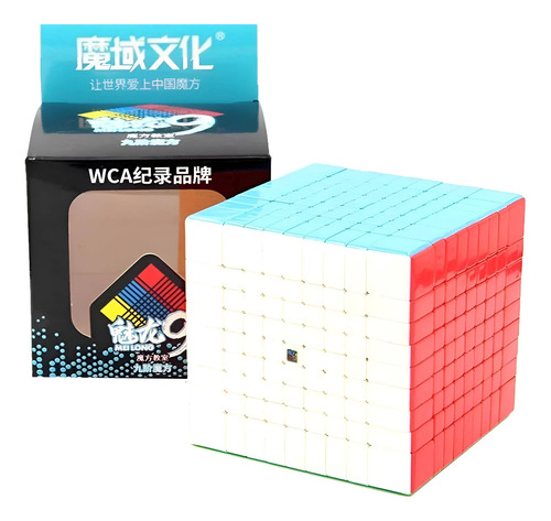 Cubo Rubik Meilong Moyu Stickerless Speed 9x9 Original