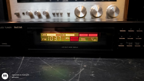 Muy Buen Sintonizador Jvc Fx-97 100% Japán Hbaudio (Usado)
