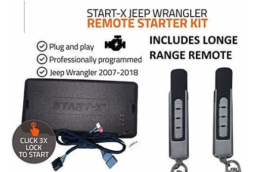 Long Range Remote Kit For Jeep Wrangler Key Plug Play To