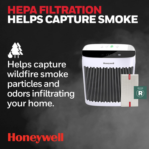 Purificador De Ar Honeywell Insight Hepa Para Salas De Médio