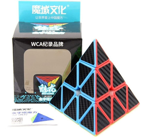 Cubo Rubik Pyraminx Carbon Moyu Mei Long