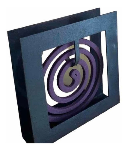 Portaespiral De Chapa / Metalico Negro Oxyde.deco