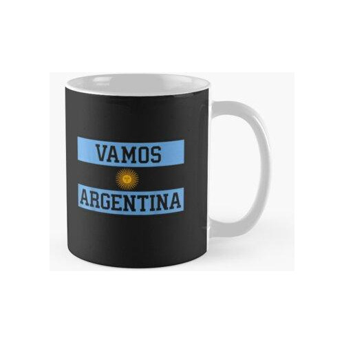 Taza Argentina T Shirt Women Men Kids Vamos Argentina Flag S