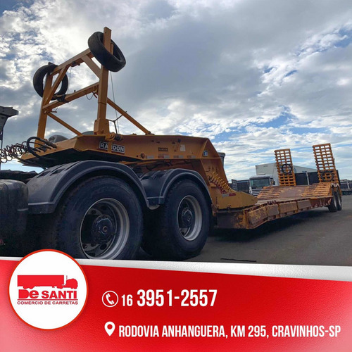 Carreta Prancha Randon 2 Eixos 2012 (pescoço Removivel)