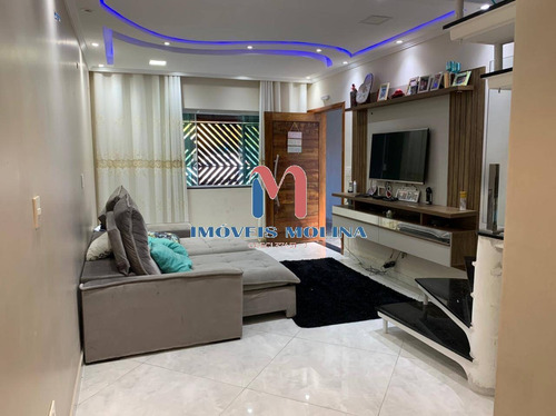 Imagem 5 de 15 de Sobrado 3 Dormitórios 2 Vagas - 125m² - Mauá - 73874