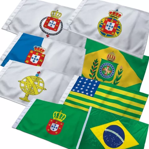 Bandeira Brasil Imperial (dupla Face) 100x70cm