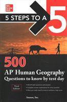 Libro 5 Steps To A 5: 500 Ap Human Geography Questions To...