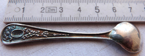 Monijor62-antiguo Coleccion Rusia Salero Cuenco Mesa Plata (Usado)