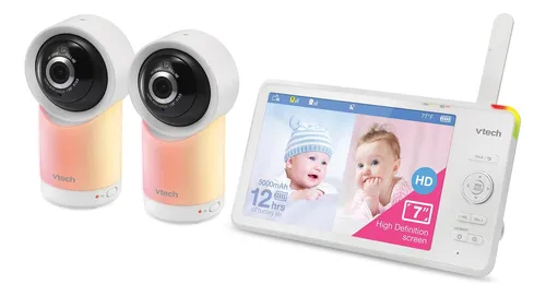 Monitor De Vídeo Para Bebés Vtech Rm7766-2hd Smart Wi-fi 108