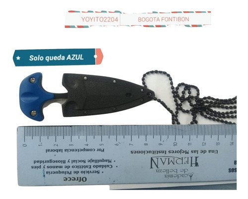 Cuchillo Tactico De Puño Mini Pua Para Camping Airsoft Caza