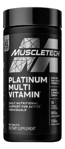 Platinum Multivitami Muscletech - Unidad a $75000