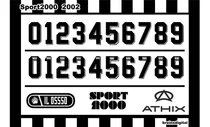 Comprar Vectores, Numeros. Camisetas Sport2000 Año 2002.