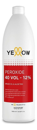Crema Oxidante Yellow Alfaparf X Litro 