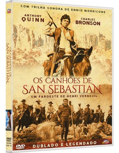 Os Canhões De San Sebastian - Dvd - Anthony Quinn
