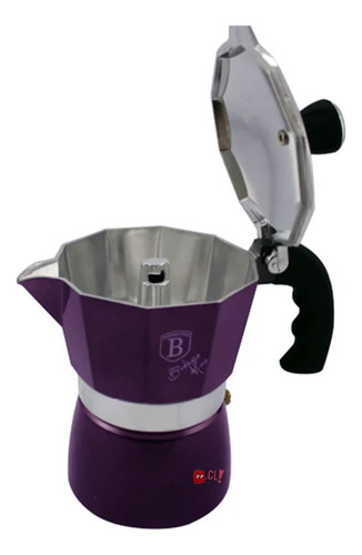 Cafetera Berlinger Haus Purple Eclipse Aluminio Forjado - Ps
