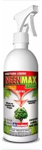 Inseticida Neenmax Jardim Spray 500ml Mata PuLGão