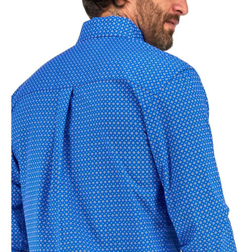 Imagen 5 de 6 de Camisa Vaquera Wrangler Hombre Manga Larga 83b
