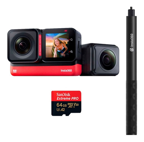 Insta360 One Rs Twin Edition Pack - Módulos: 4k Y 360