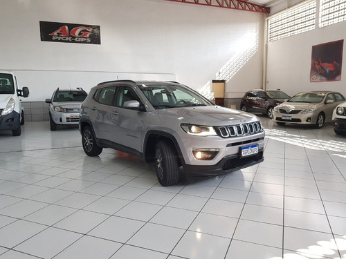 Imagem 11 de 15 de Jeep Compass Sport 2.0 Flex Banco De Couro Ar Digital 19/20