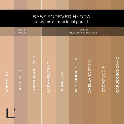 Forever Hydra - Base Hidratante - L'bel