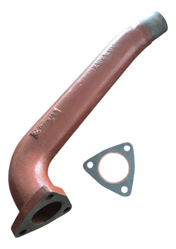 Cotovelo Escape Trator Massey 1484496 235 250 265 + Junta