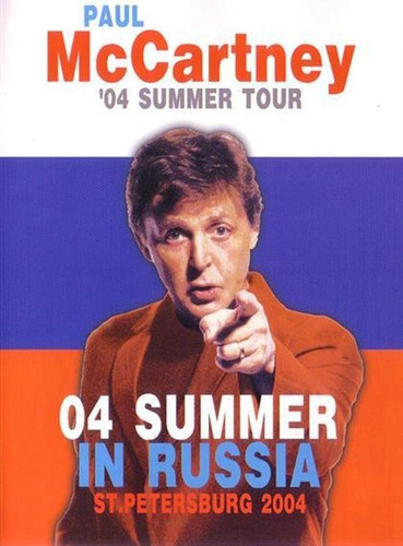 Paul Mccartney: Live At Saint Petersburg 2004 (dvd)
