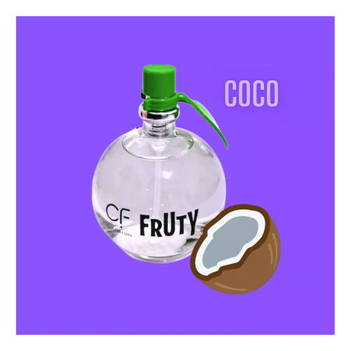 Colonia Para Dama Fuller Cf Fruty Coco Con Glitter 50ml