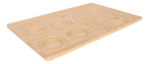Tabla De Madera Con Diseño De Cuentas De Bambú, Cuentas Comb