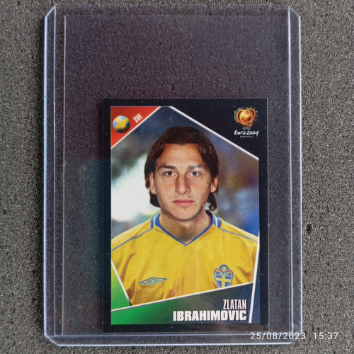 Barajita Panini Zlatan Ibrahimovic Rookie Euro 2004