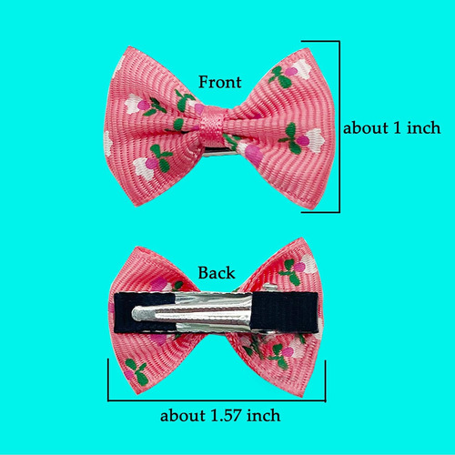 Lazos Para Perros, 70 Unidades/35 Pares, Clips Metálicos, Ca